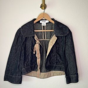 Hoss Cropped Denim Jacket size S